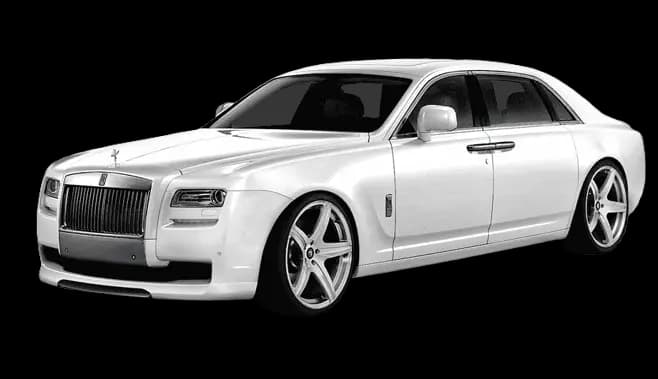 White Rolls-Royce Ghost 2024 sedan